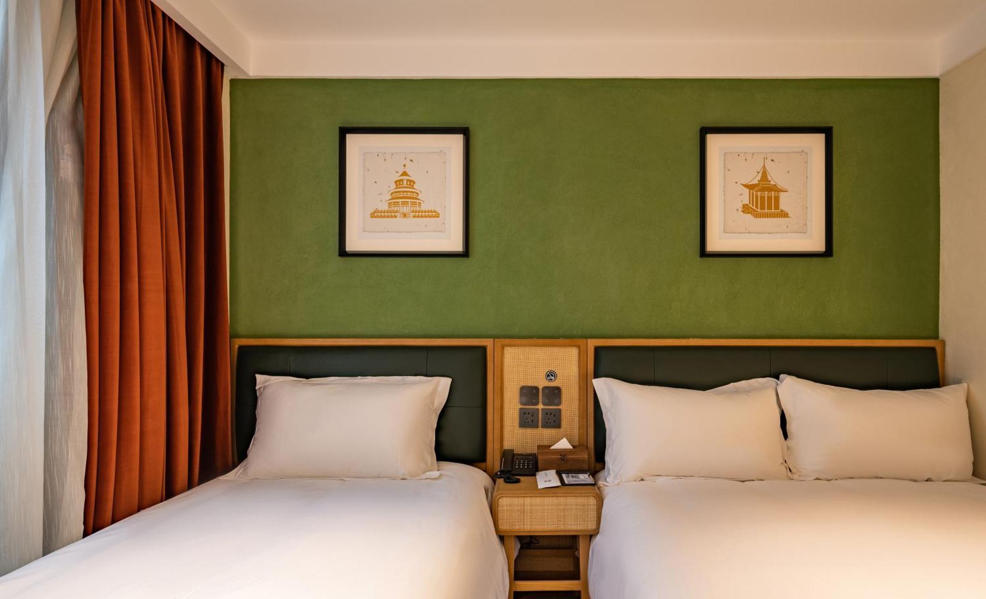 Qiuguo Hutong Courtyard Hotel Peking Exterior foto
